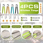 Grill Tongs for Barbecue Grilling